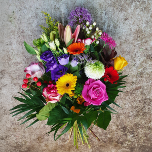 Rouwboeket gemengd