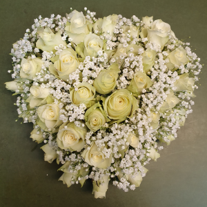 Dicht hart alleen rozen